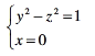 在三维空间中方程-=1所代表的图形是（  ）。