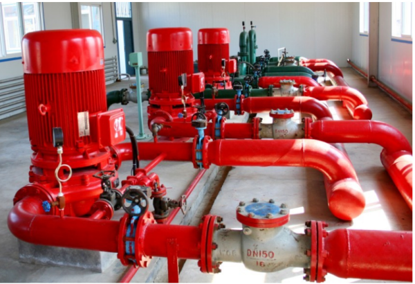 消防水泵和消防转输泵的设置均应设置备用泵备用量的工作能力不应...