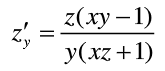 设z=z (x, y)是由方程xz-xy+ln (xyz) ...