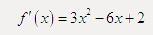 设f（x）=x（x-1）（x-2），则方程f'（x）=0的实...