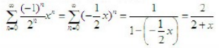 幂级数，在|x|&lt;2的和函数是：