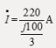 一个三相变压器作三角形联接，空载时其每相的等值阻抗Z=j10...