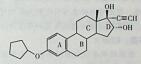 在雌三醇的结构基础上，3位羟基与环戊烷成醚，17α位引入乙炔...